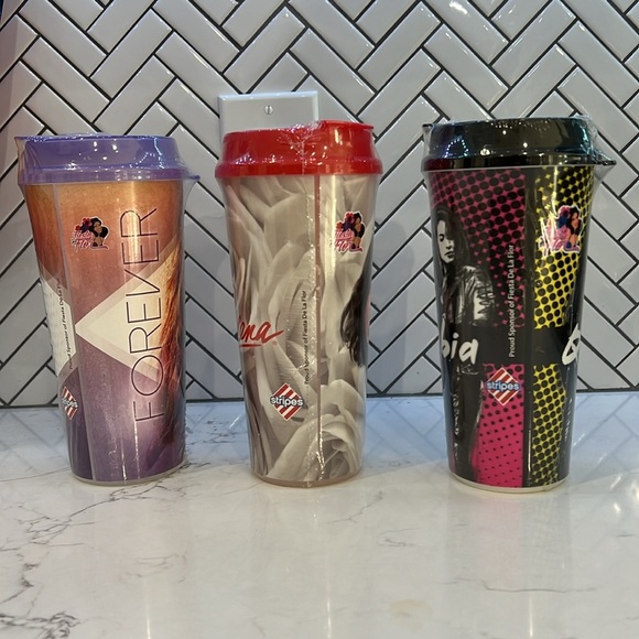 Selena tumbler plastic cup set‎ of 3, brand new and sealed - Picture 3 of 11